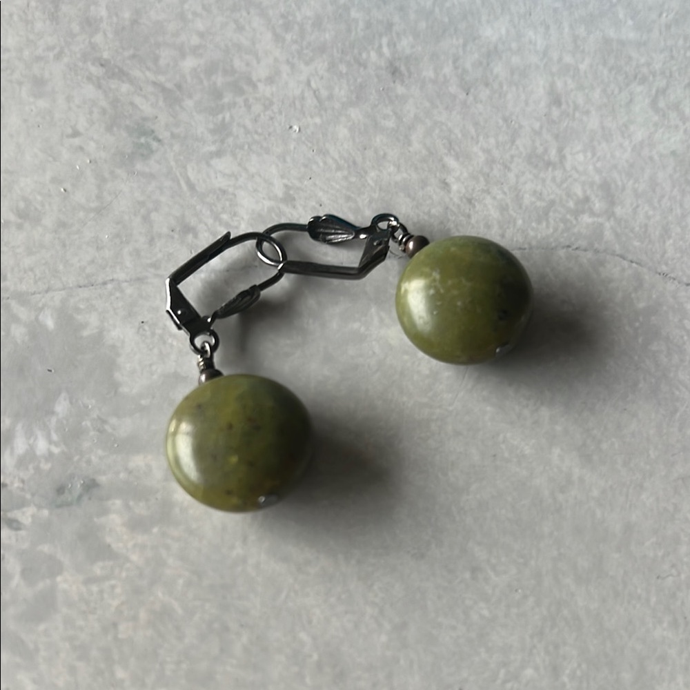 Becky Thatcher Ocean Jasper Stone & Pearl Necklace and Earring Set - Picture 6 of 6